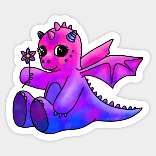 The Little, Bi Dragon Sticker